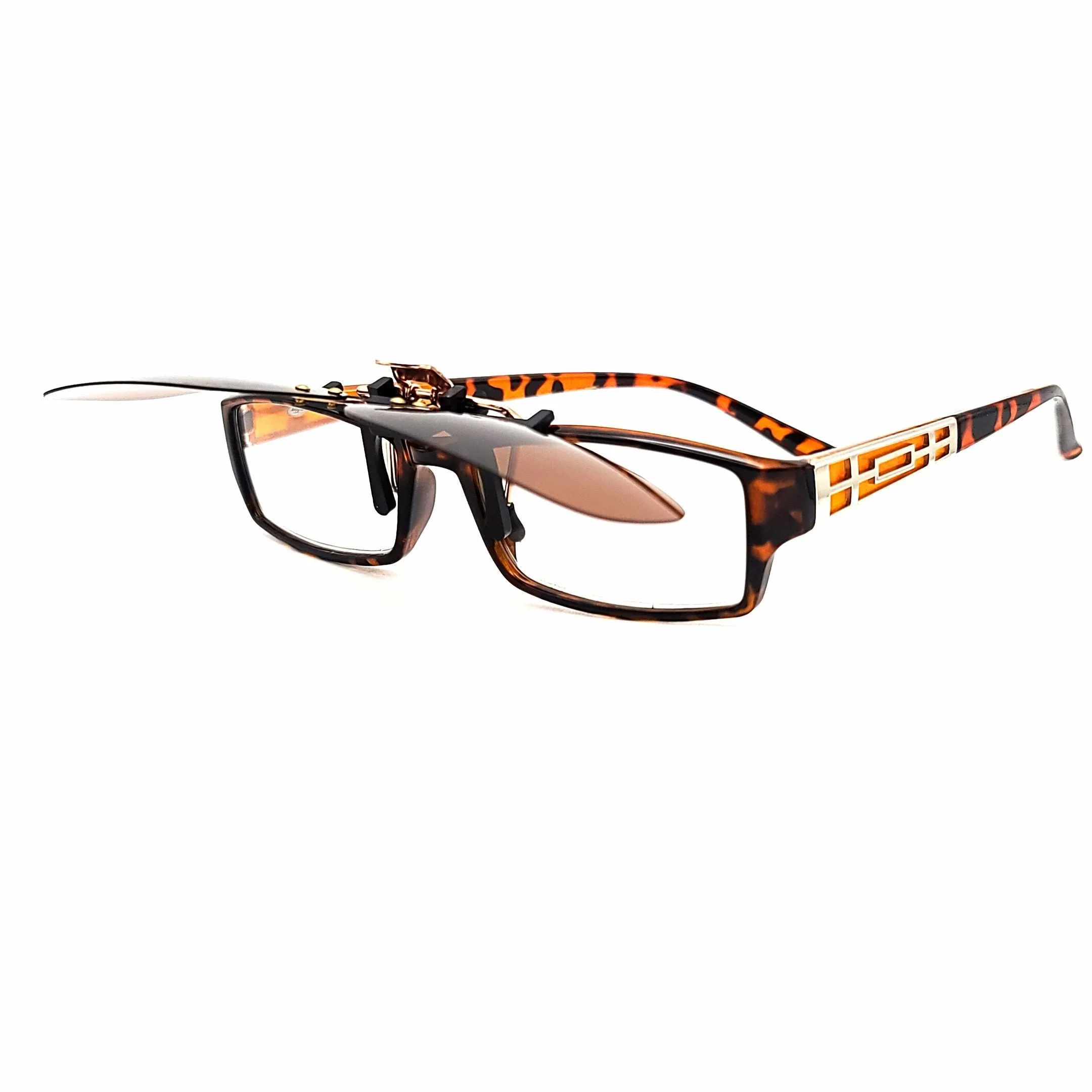 52mm The Murphy Polarized Clip on and Flip up Sunglasses