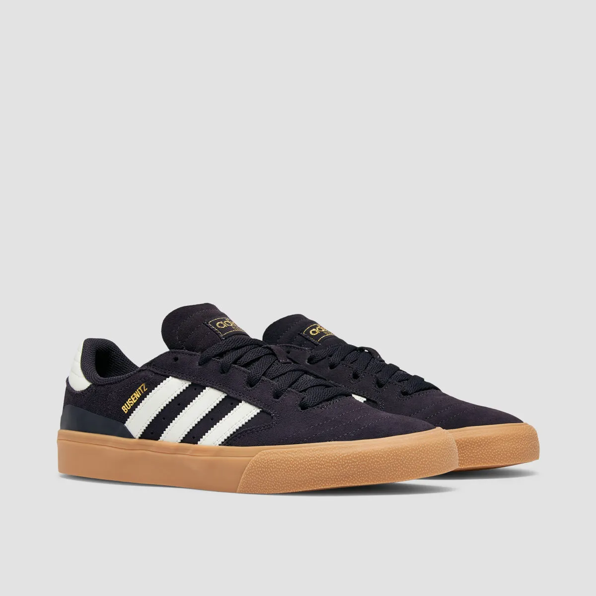 adidas Busenitz Vulc II Shoes - Aurora Black/Off White/Gum 3