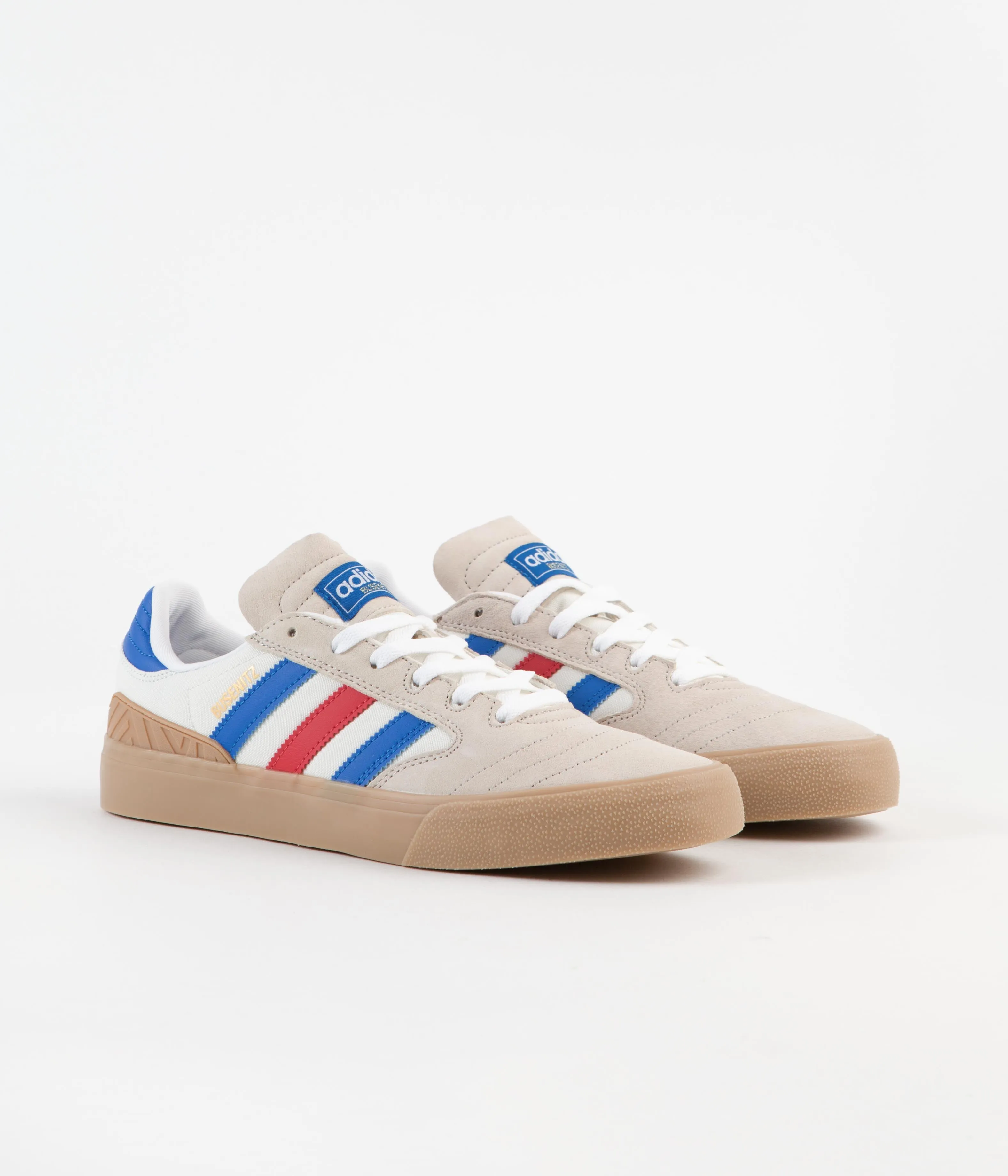 Adidas Busenitz Vulc II Shoes - Clear Brown / Bluebird / Gum4