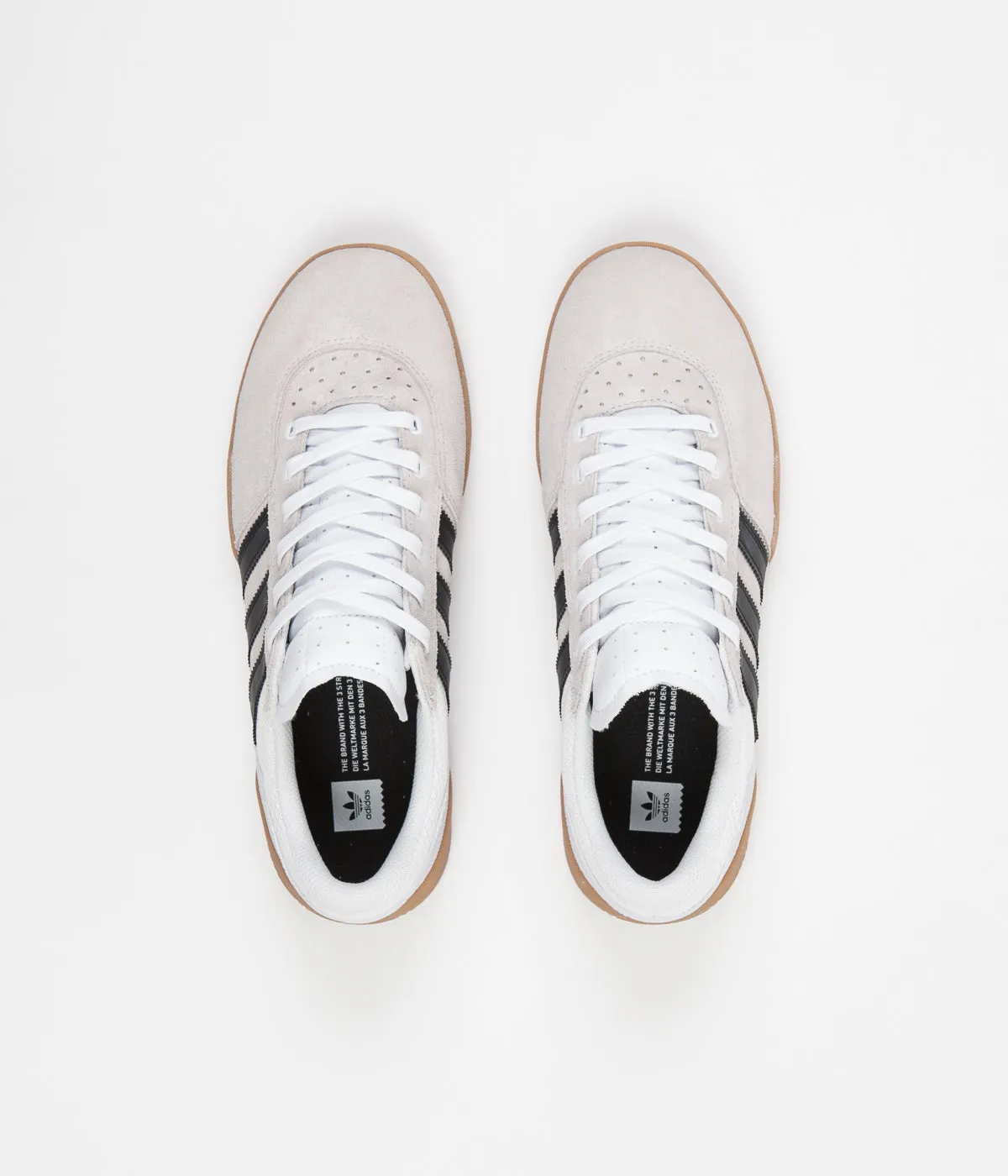 Adidas City Cup Shoes - White / Core Black / Gum4