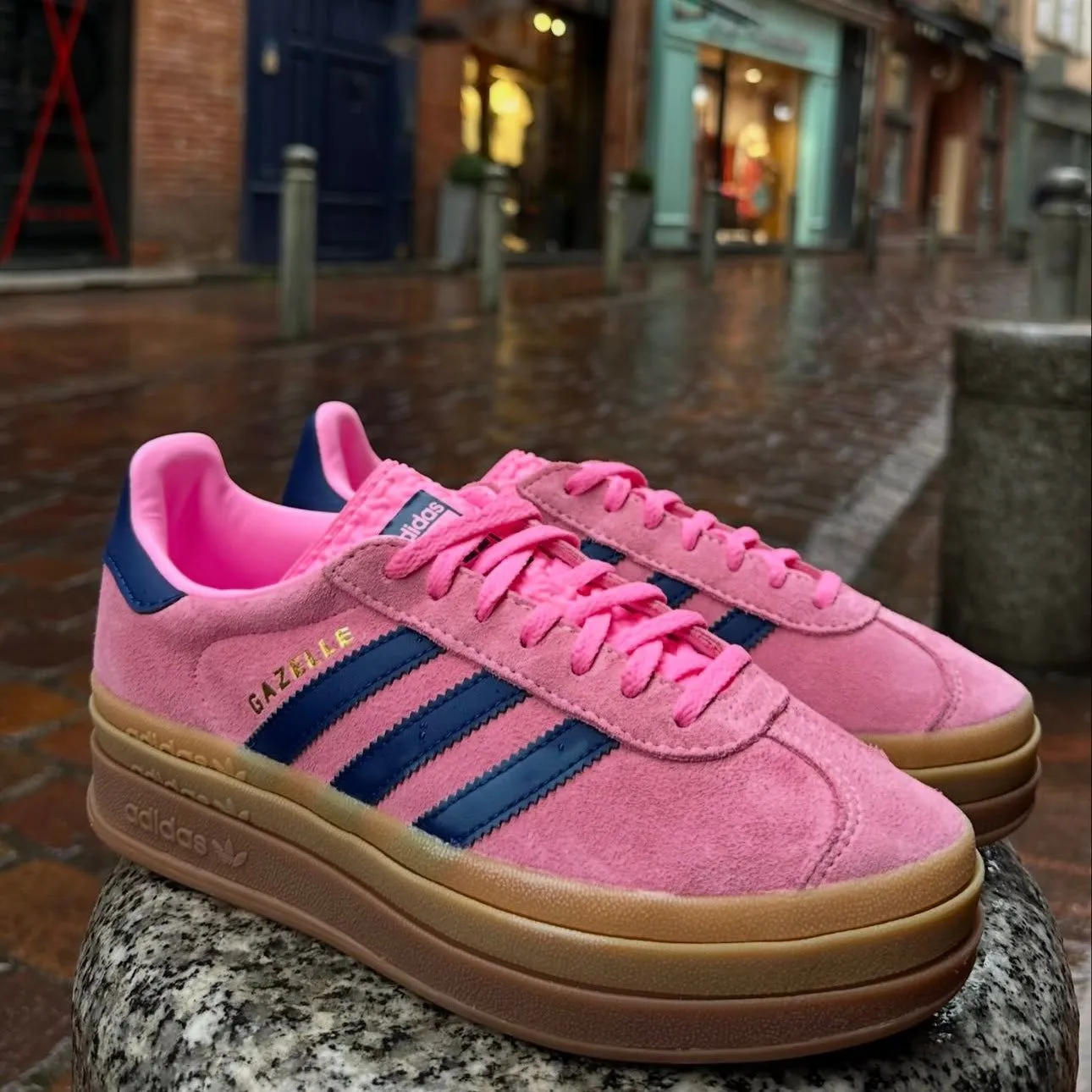 Adidas Gazelle Bold Pink Glow (Women's)