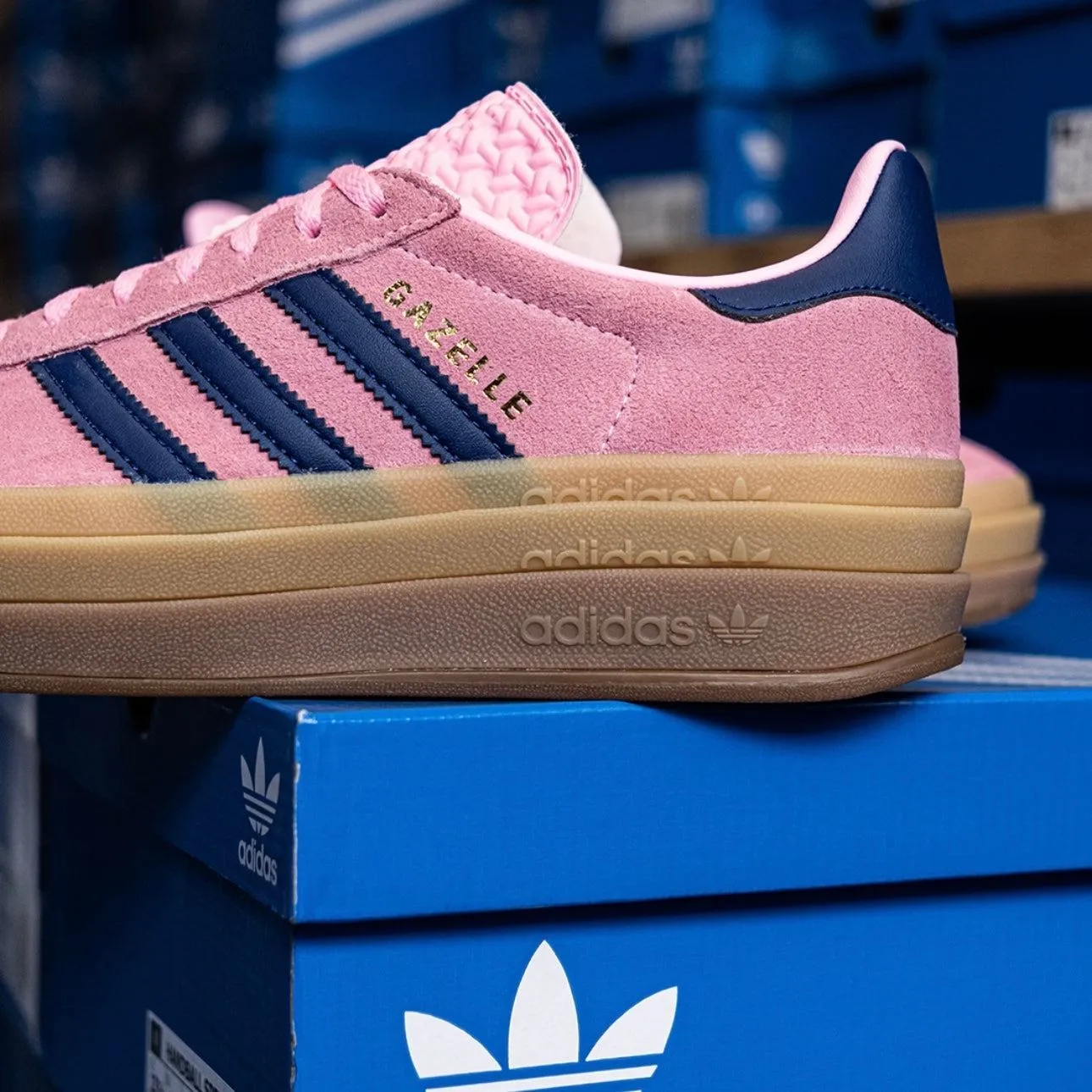 Adidas Gazelle Bold Pink Glow (Women's)