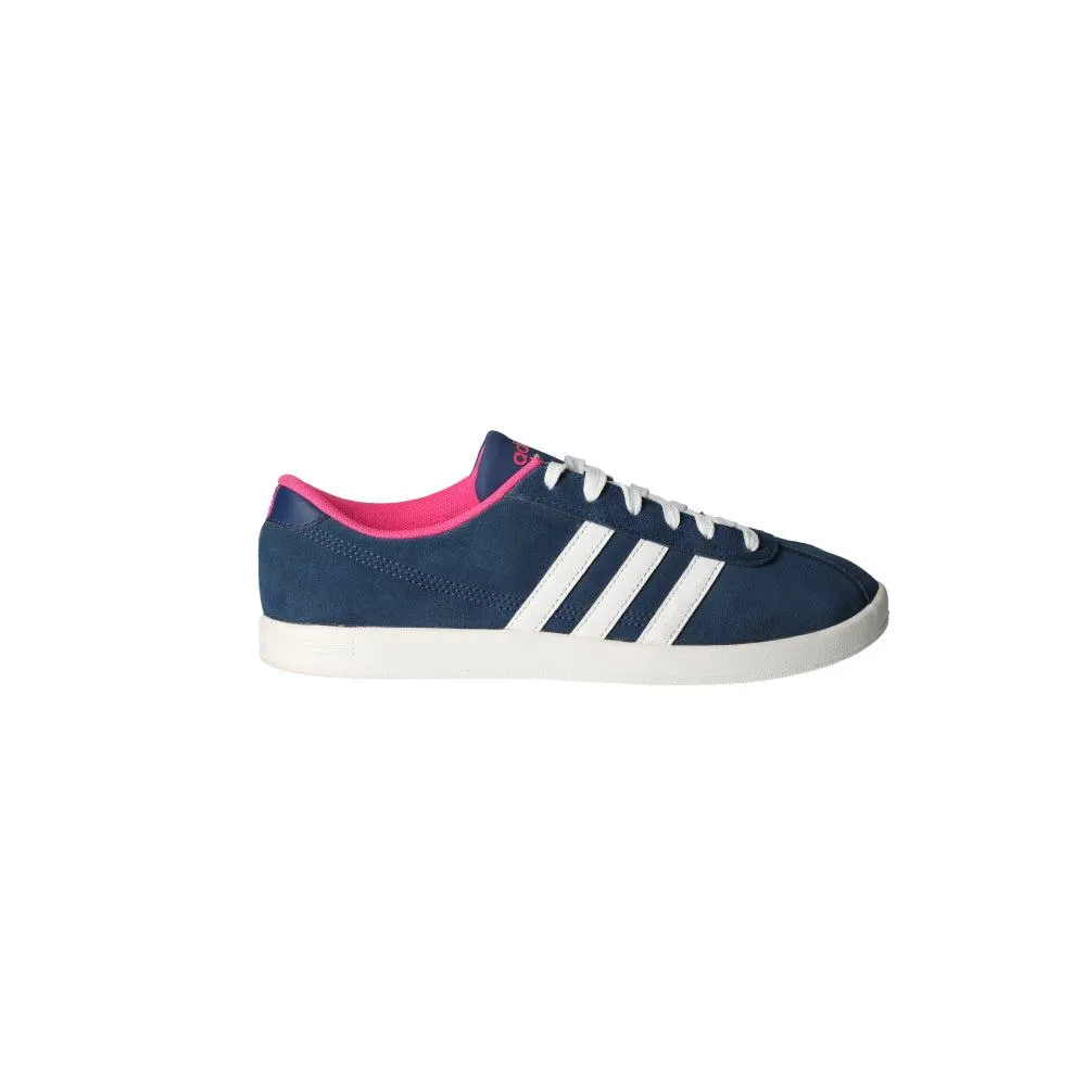 Adidas Neo Low-Top Sneakers Suede Leather Blue Colour For Women