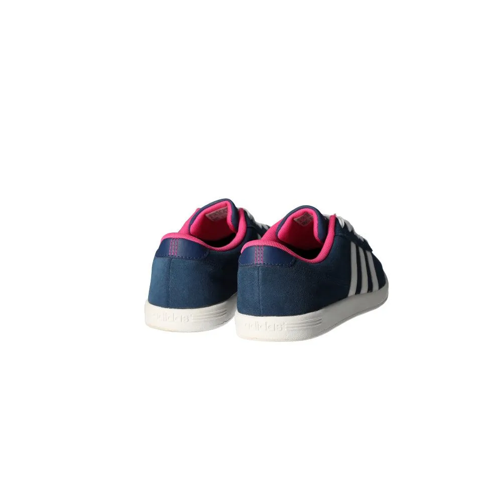 Adidas Neo Low-Top Sneakers Suede Leather Blue Colour For Women