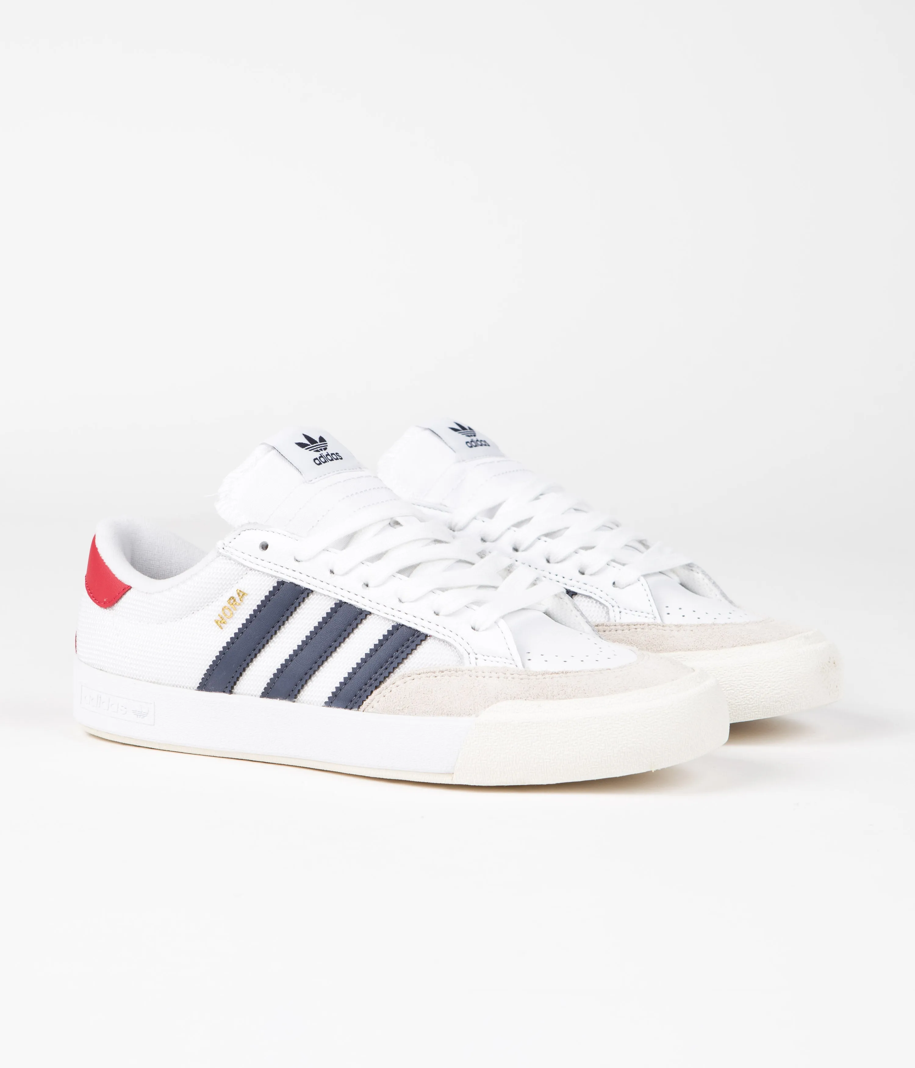 Adidas Nora Shoes - FTWR White / Shadow Navy / Scarlet