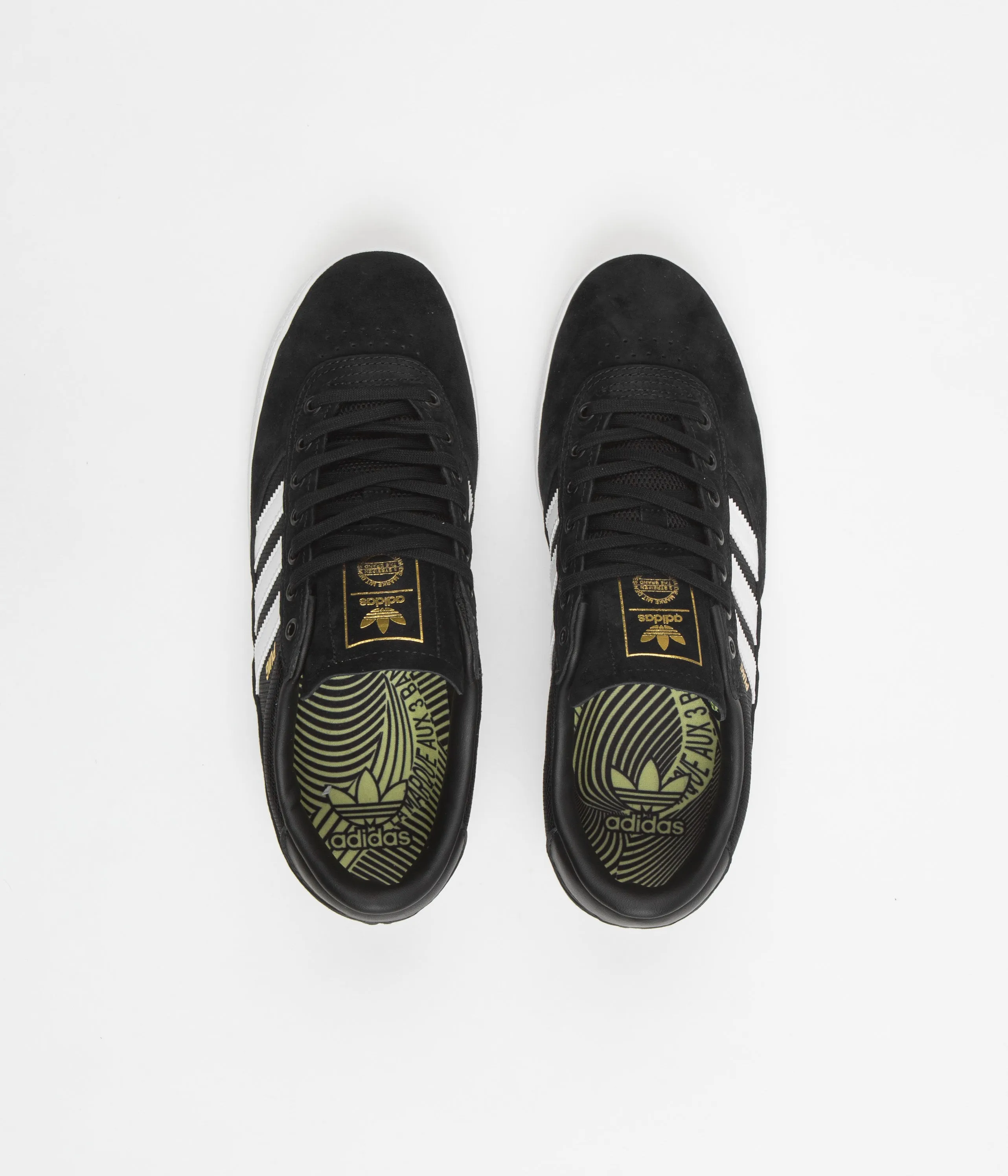 Adidas Puig Indoor Shoes - Core Black / FTWR White / Pulse Lime