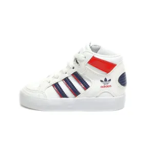 Adidas Rivalry Hi Sneakers Leather White Colour For Kids