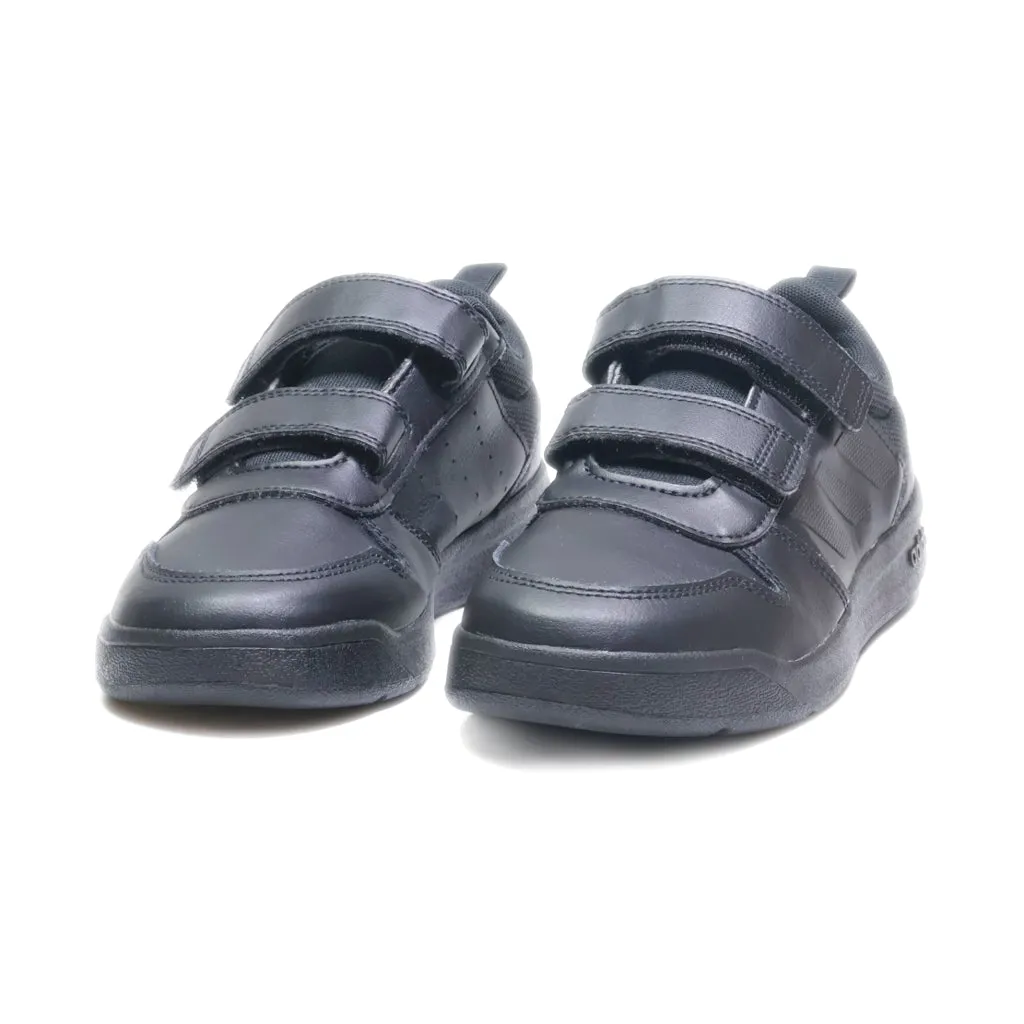 Adidas Tensaur Unisex Sneakers Leather Black Colour For Kids