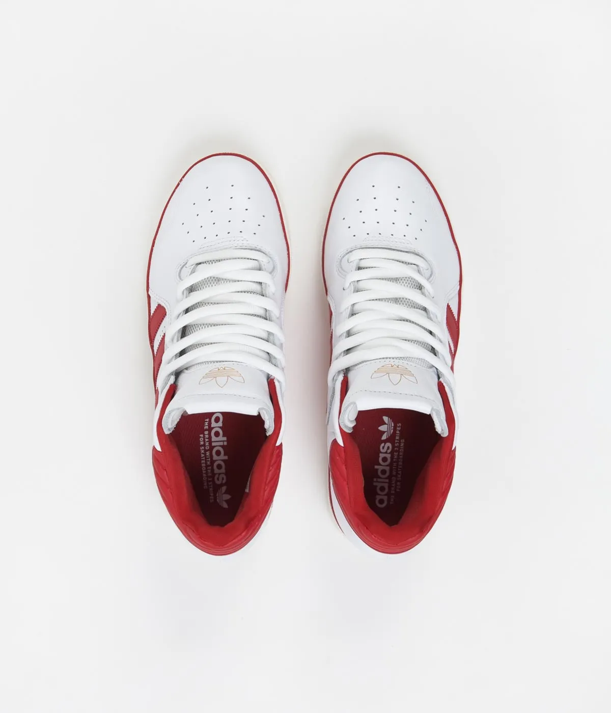 Adidas Tyshawn Shoes - FTWR White / Scarlet / FTWR White