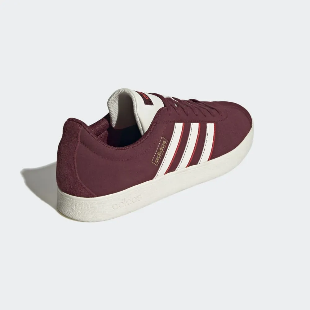 ADIDAS VL COURT LIFESTYLE SKATEBOARDING SUEDE - BURGUNDY