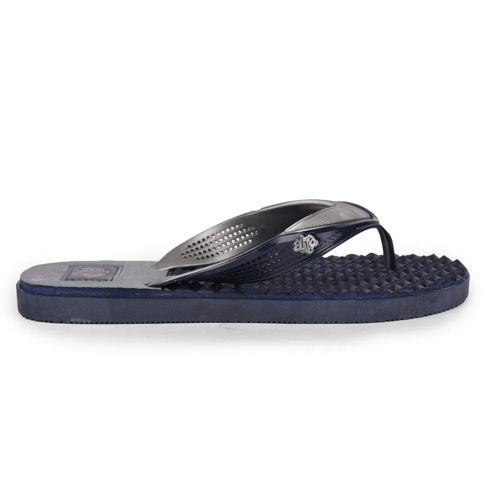 AHA Casual Navy Blue Flip-Flop For Men HUNK-1 By Liberty