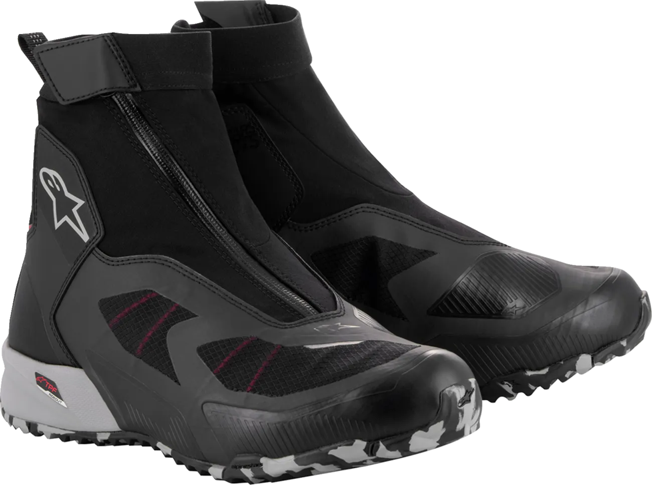 ALPINESTARS CR-8 Gore-Tex? Shoes - Black/Grey/Red - US 9 233822412229