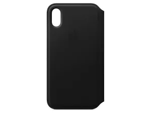 Apple Leather Folio (for iPhone X) - Black