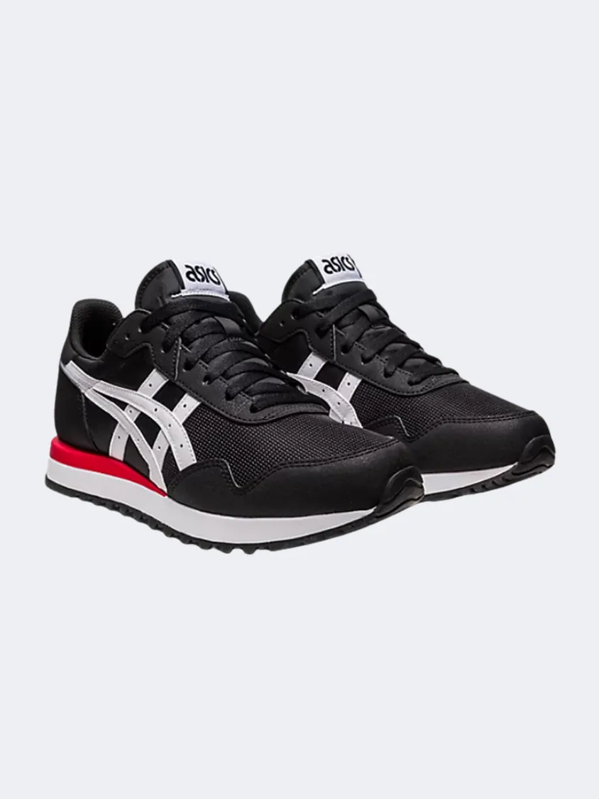 Asics Tiger Runner Ii Men Lifestyle Shoes Black/White