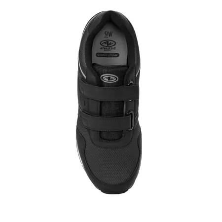 Athletic Works Men's Silver Series 3 Wide Width Athletic ShoeBlack,