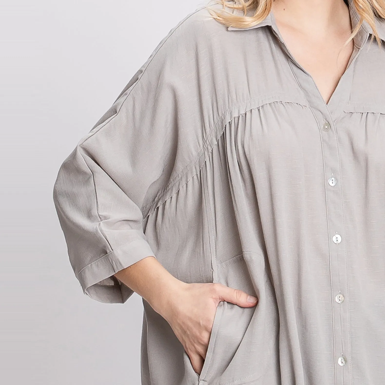 Baby Doll Oversize Shirt