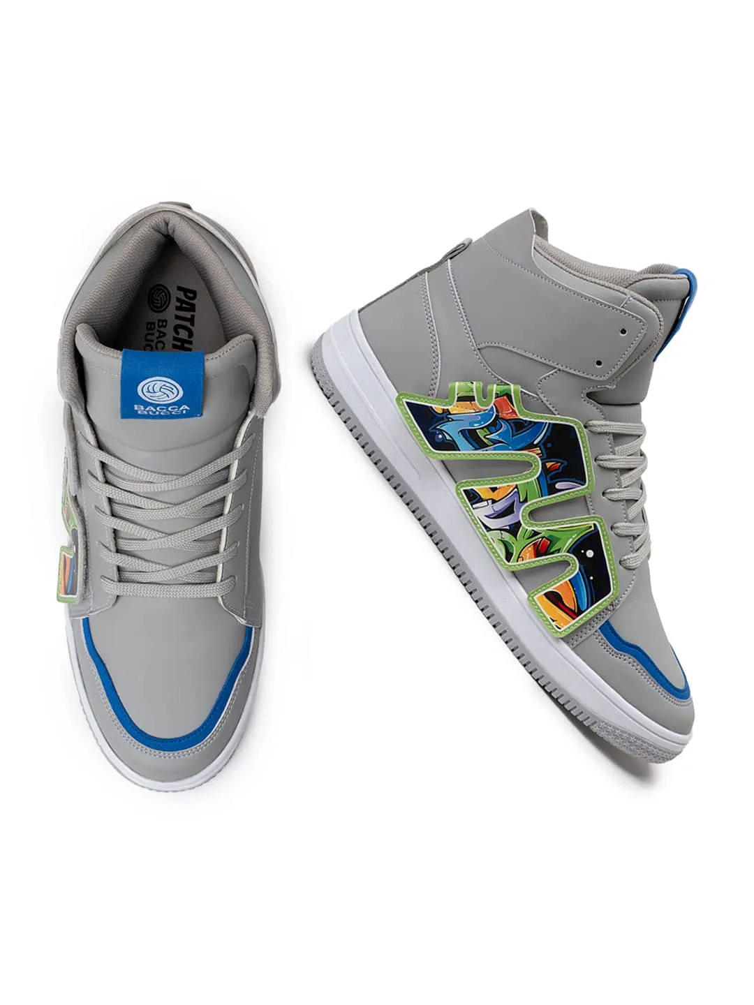 Bacca Bucci High-Top PATCH-PLAY Men's Sneakers