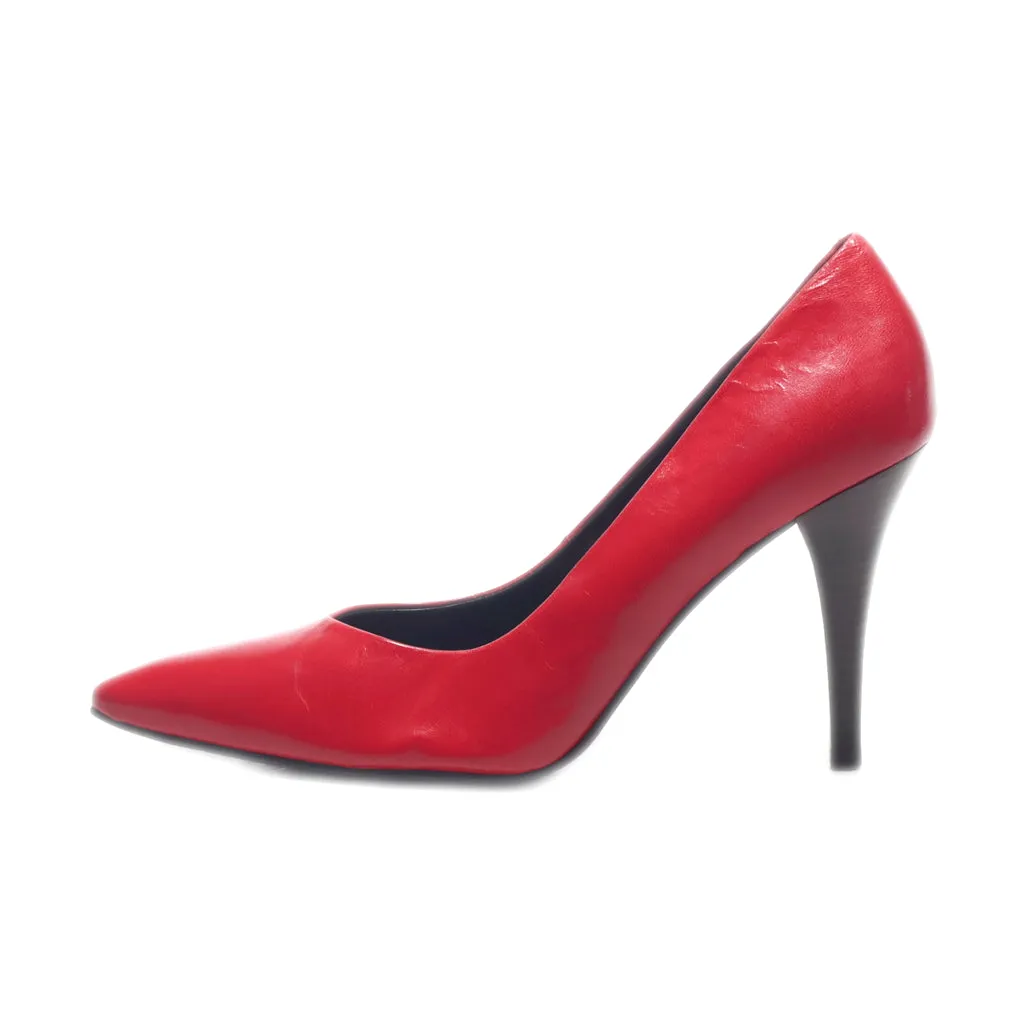 Belmondo High-Heel Shoes Leather Red Colour For Women