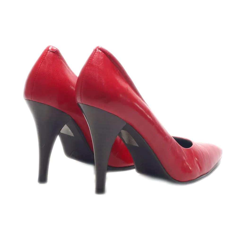 Belmondo High-Heel Shoes Leather Red Colour For Women