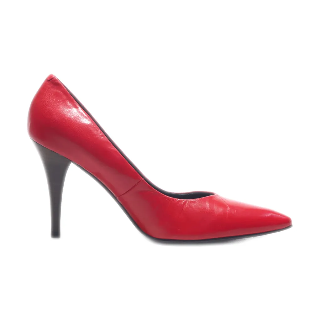 Belmondo High-Heel Shoes Leather Red Colour For Women