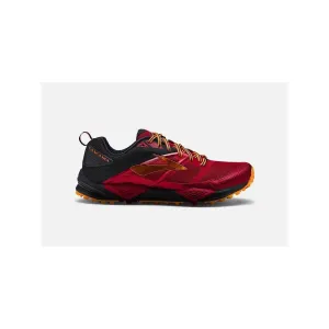 Brooks Cascadia 12 trail shoes. Color Red / black SS18