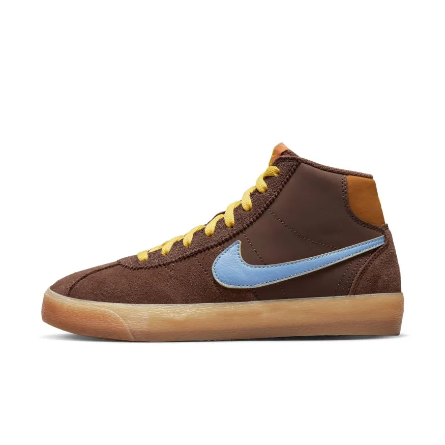 Bruin PRM High Skate Shoe (LT CHOCOLATE/LIGHT BLUE-MONARCH)