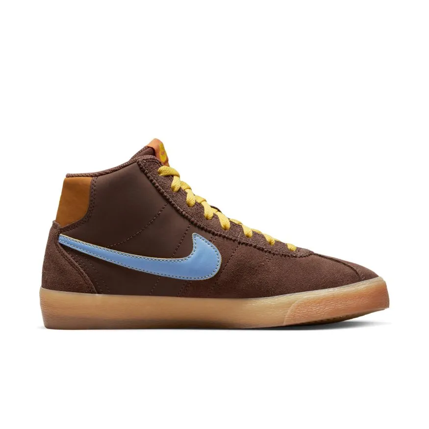 Bruin PRM High Skate Shoe (LT CHOCOLATE/LIGHT BLUE-MONARCH)