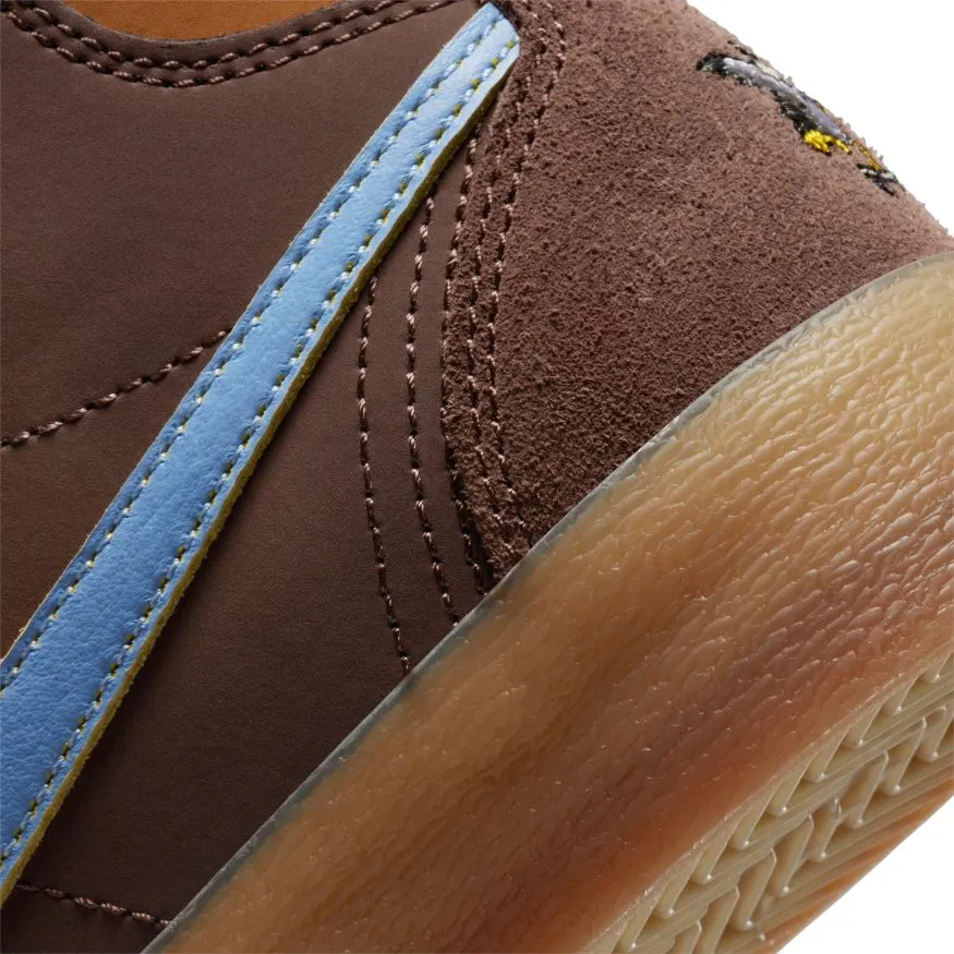 Bruin PRM High Skate Shoe (LT CHOCOLATE/LIGHT BLUE-MONARCH)