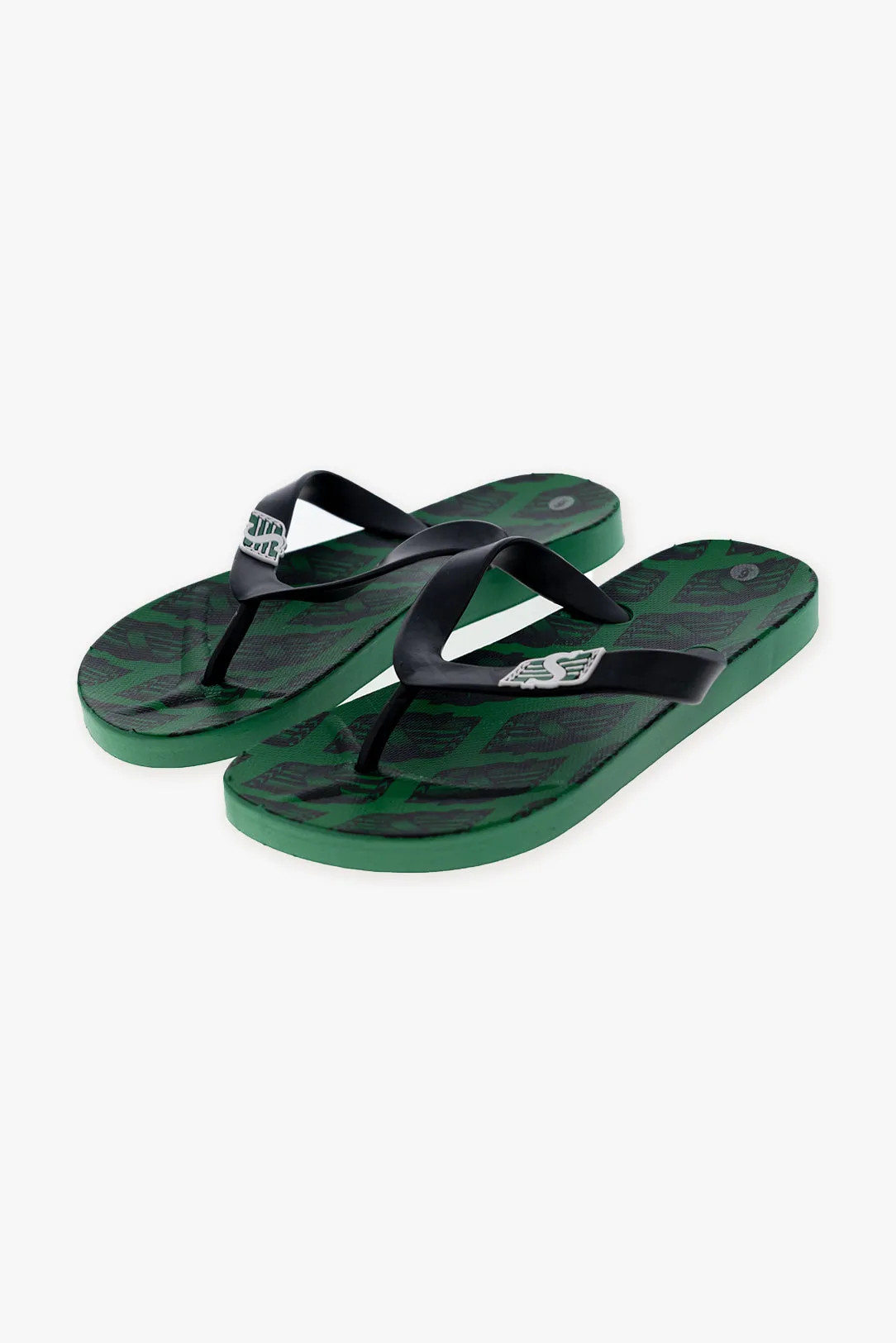 CFL Saskatchewan Roughriders Ladies Premium Flip Flops Slippers