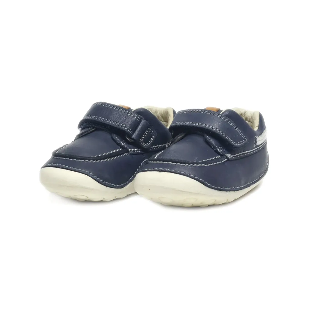 Clarks Walkers Leather Blue Colour For Kids