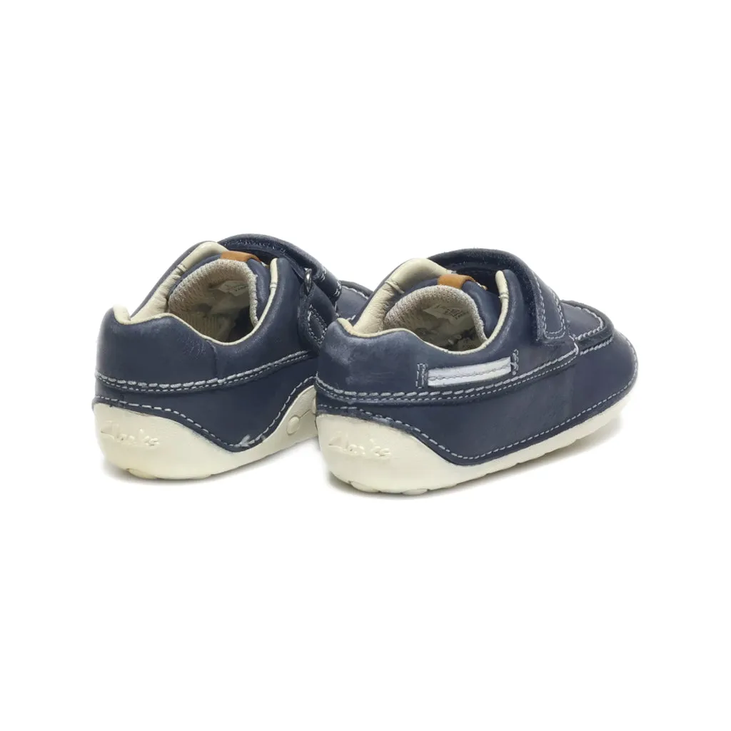 Clarks Walkers Leather Blue Colour For Kids