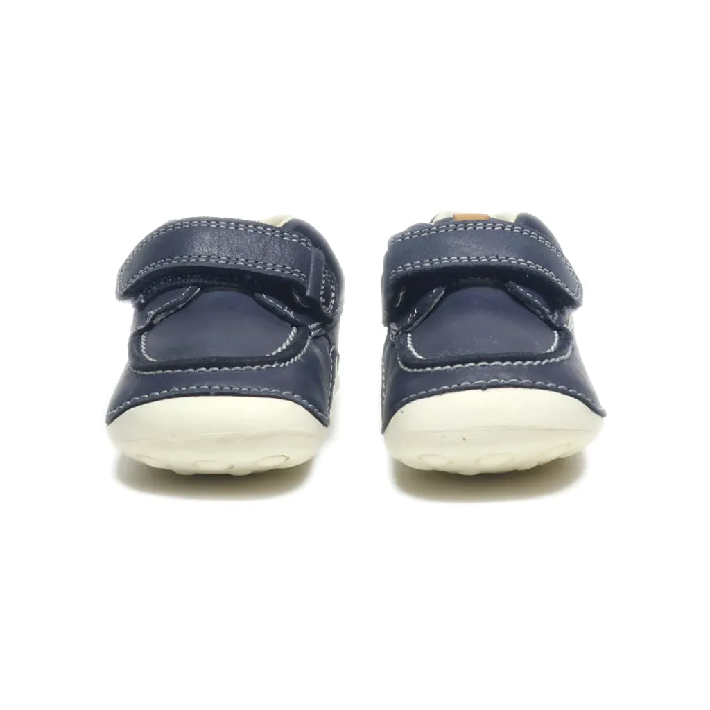 Clarks Walkers Leather Blue Colour For Kids