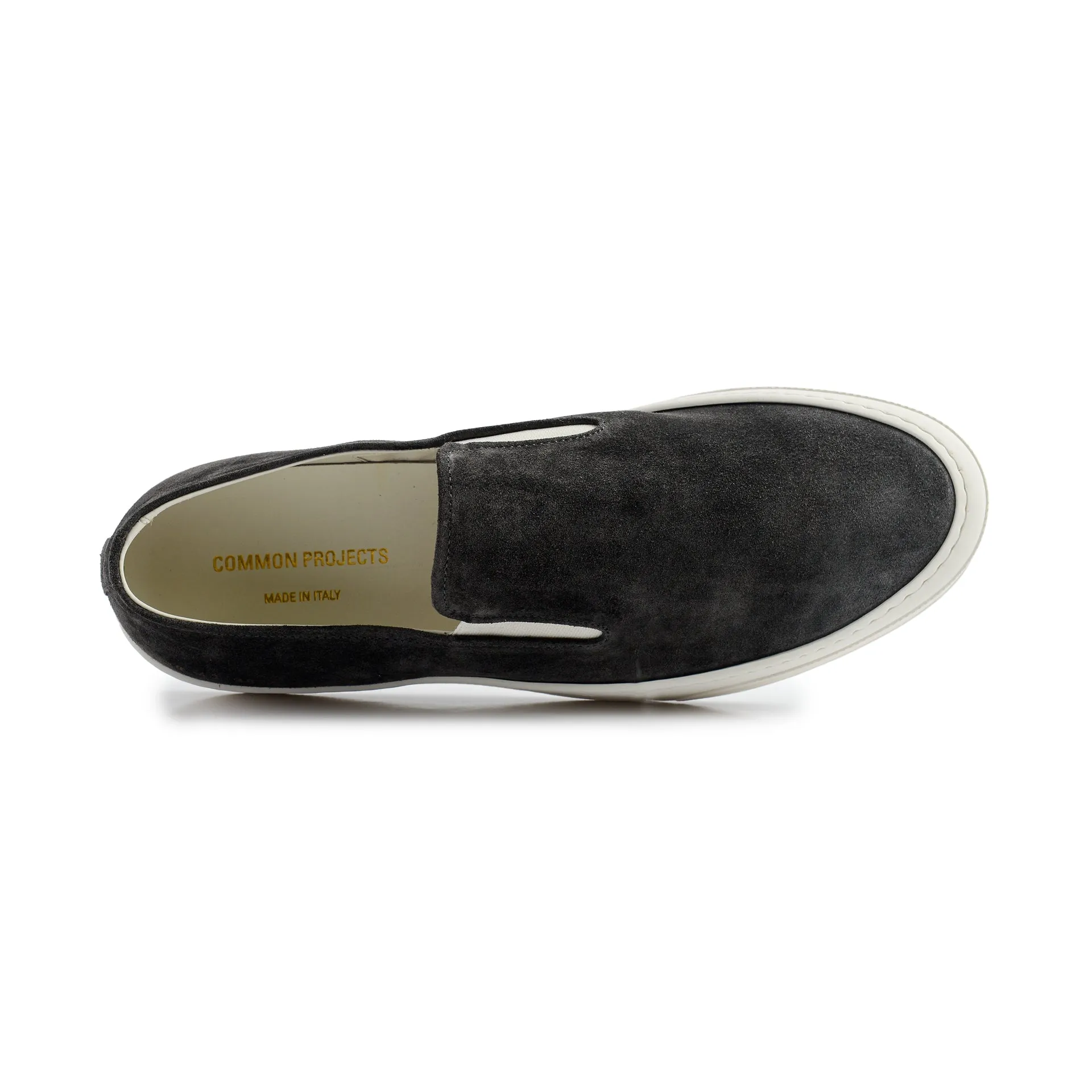 Common Projects Suede Slip On Sneakers