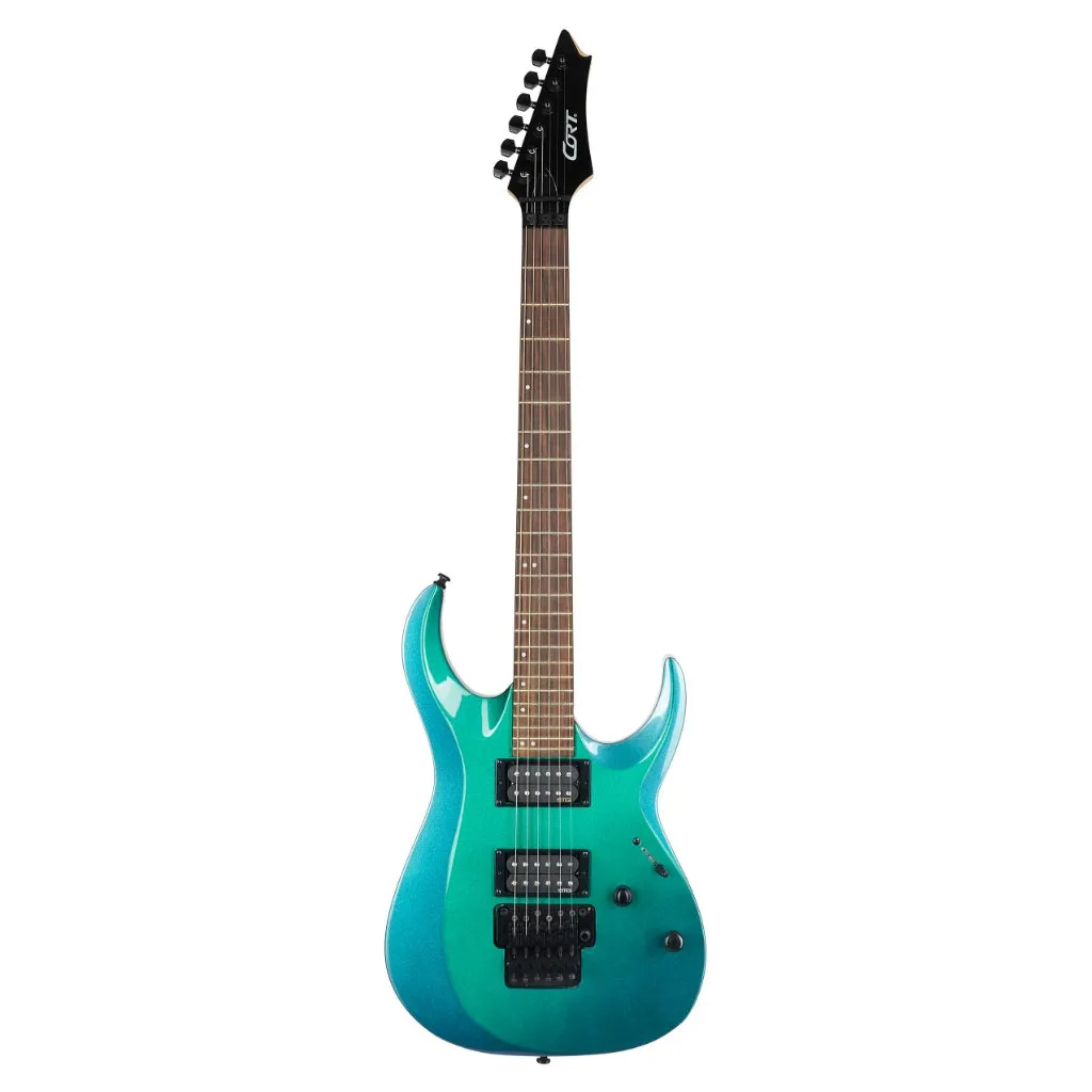 Cort X300 FBL Electric Guitar Flip Blue