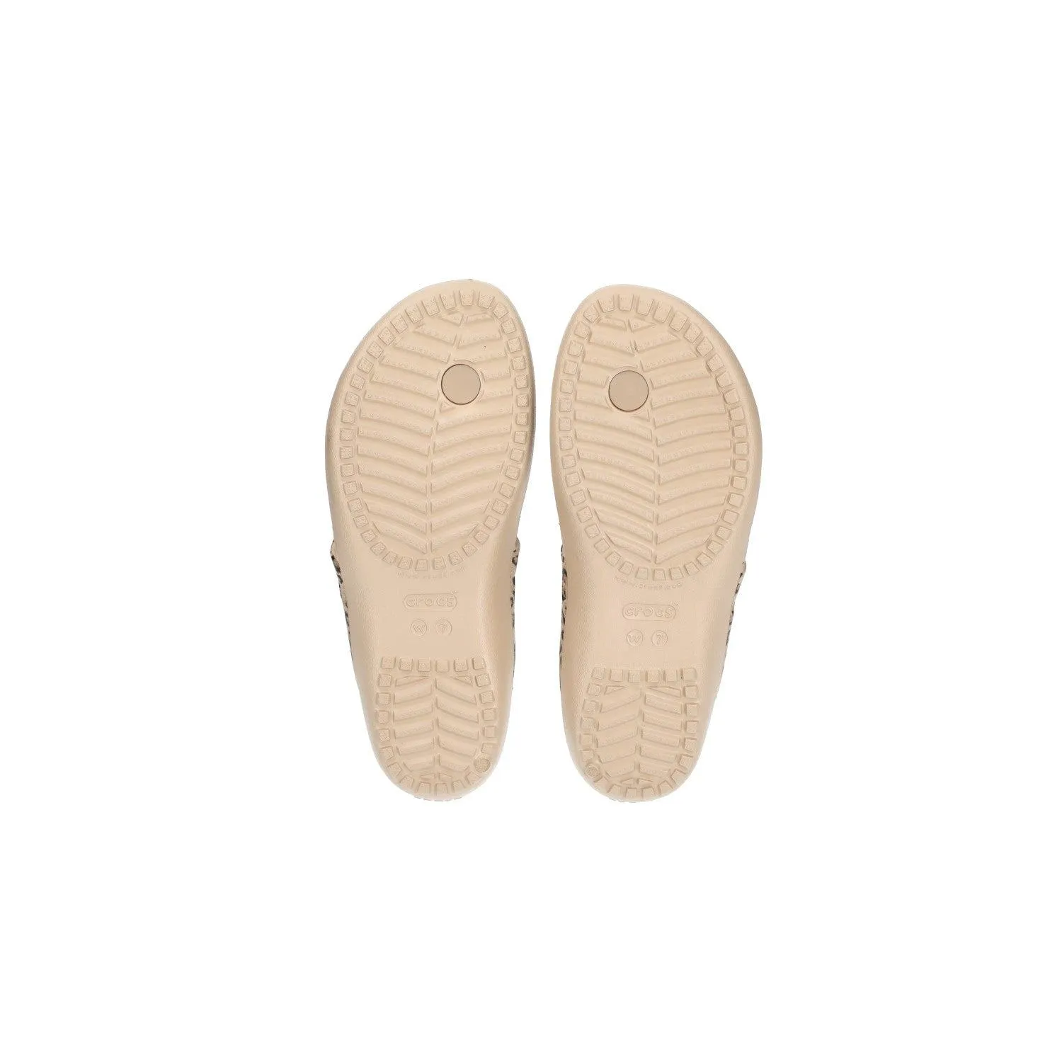 Crocs Kadee Ii Flip Flops Rubber Brown Colour For Women