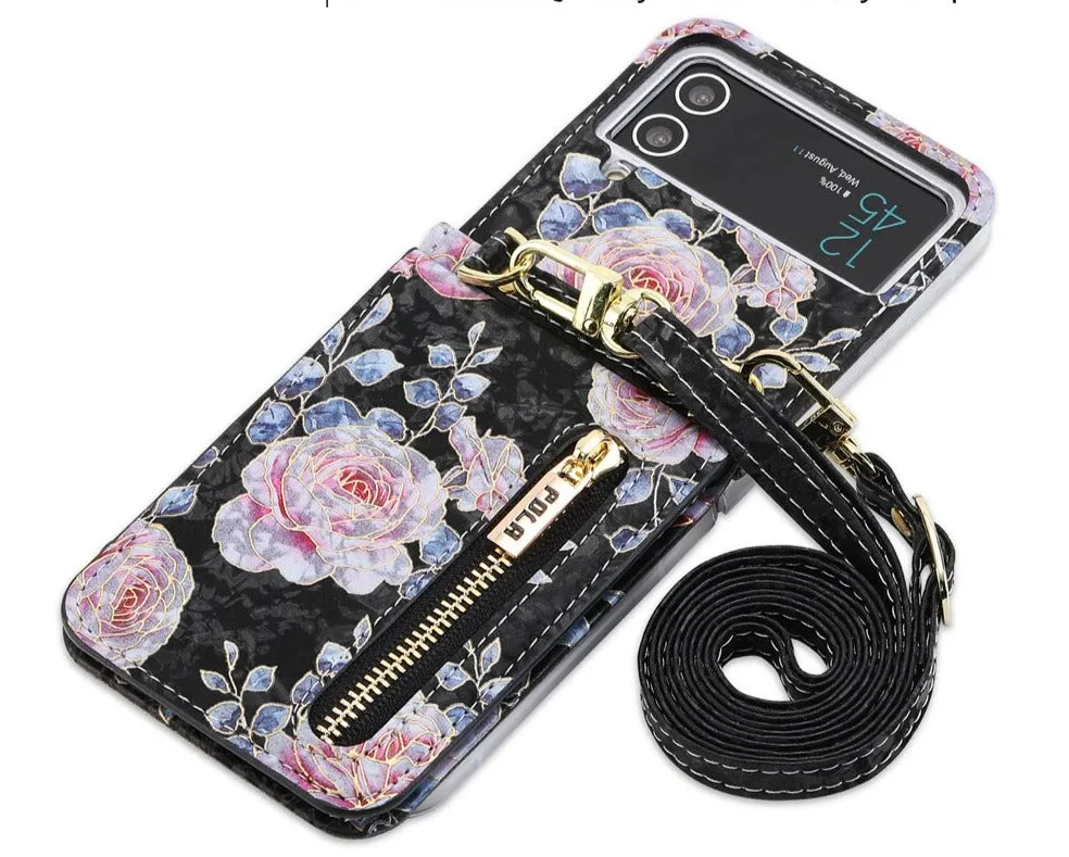 Crossbody Phone Case for Samsung Galaxy Z Flip 4