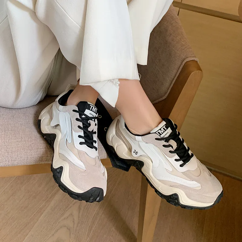 Crystal Platform Chunky Daddy Sneakers