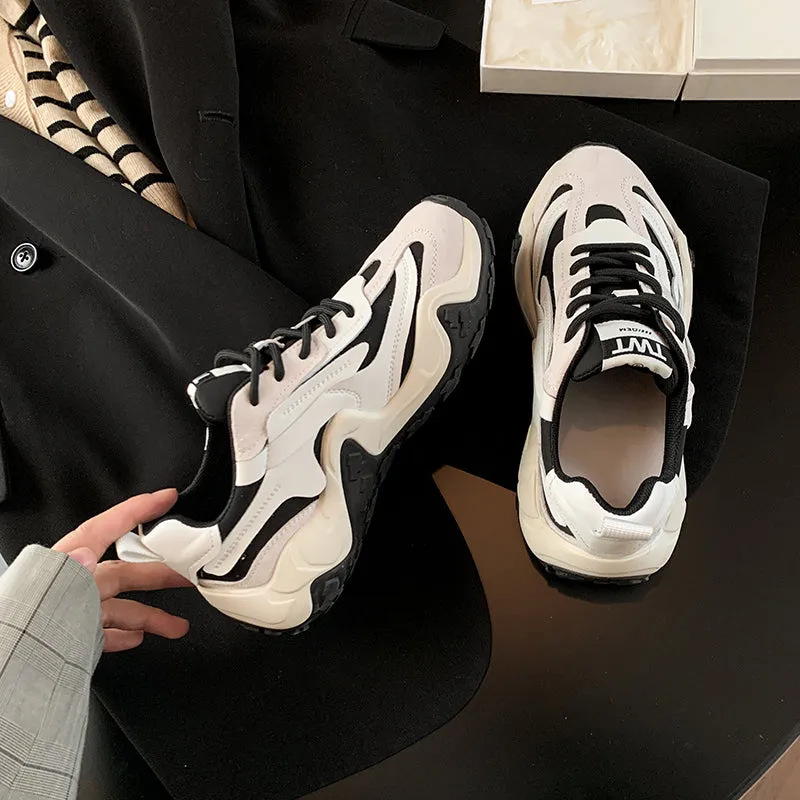 Crystal Platform Chunky Daddy Sneakers