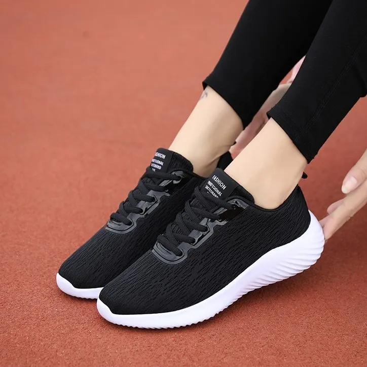 Cuzcare Women Orthopedic Shoes Skin-friendly Mesh Arch Support Casual Jogging Sneakers