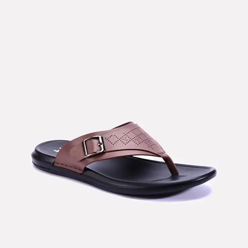 Dalton Brown Flip Flops 0150876