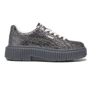 Dinara Shine Metallic Platform Sneakers