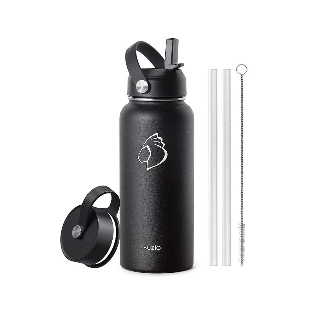 Duet Series Insulated Water Bottles with 2 Lids | 22oz- 128oz