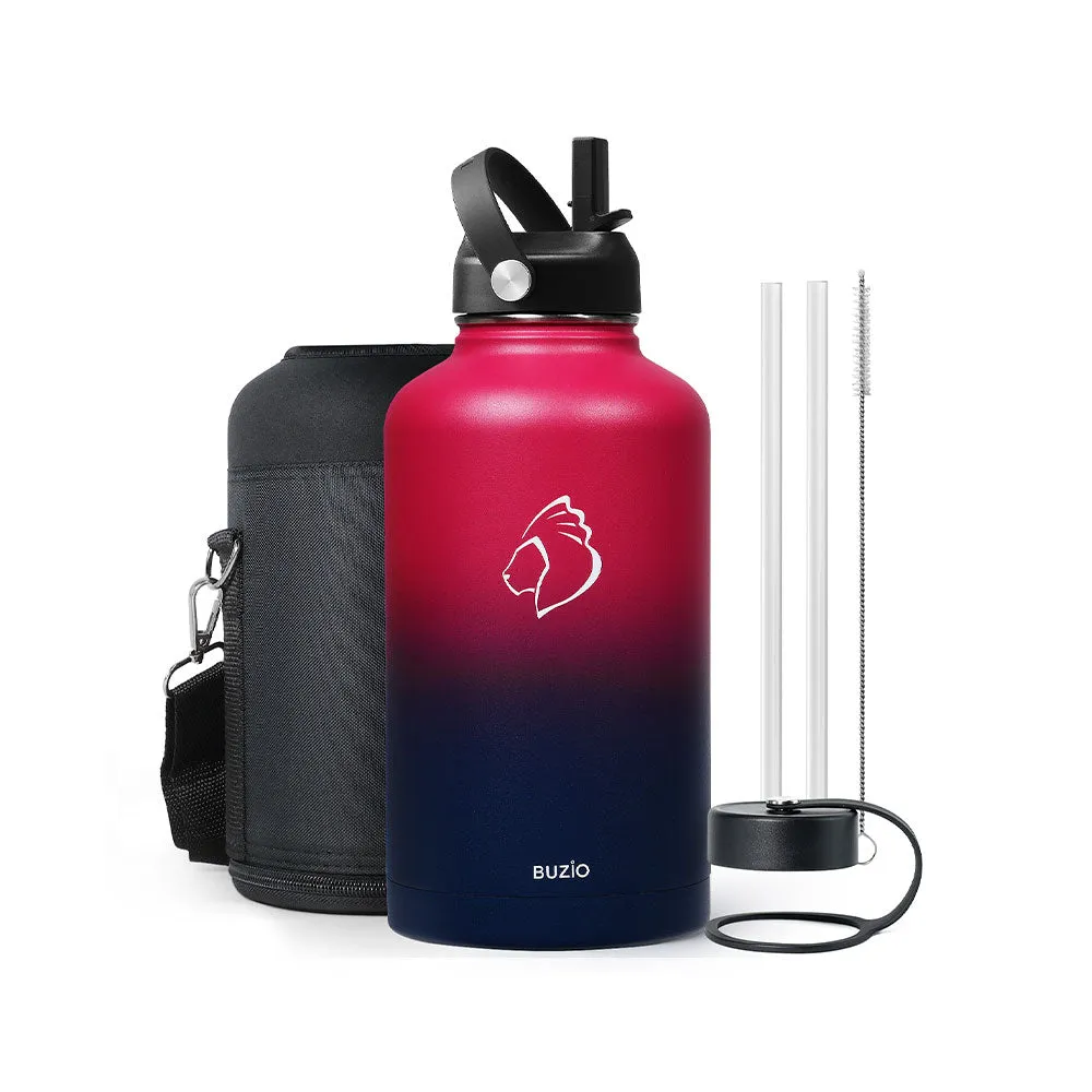 Duet Series Insulated Water Bottles with 2 Lids | 22oz- 128oz