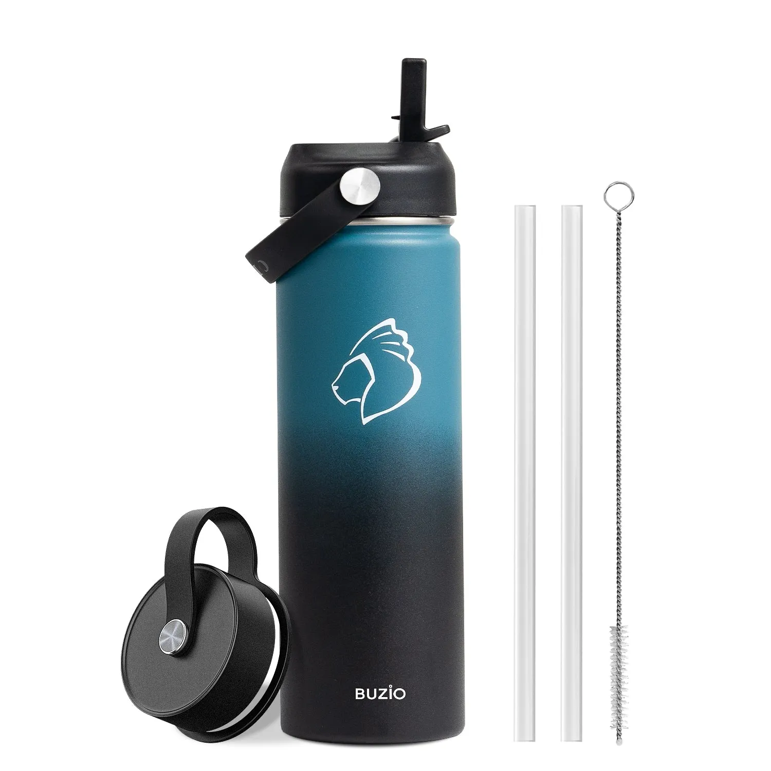 Duet Series Insulated Water Bottles with 2 Lids | 22oz- 128oz