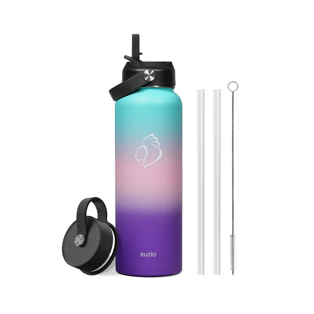 Duet Series Insulated Water Bottles with 2 Lids | 22oz- 128oz