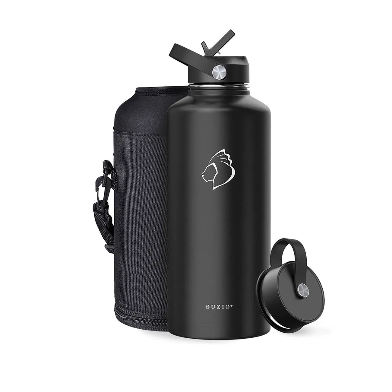 Duet Series Insulated Water Bottles with 2 Lids | 22oz- 128oz