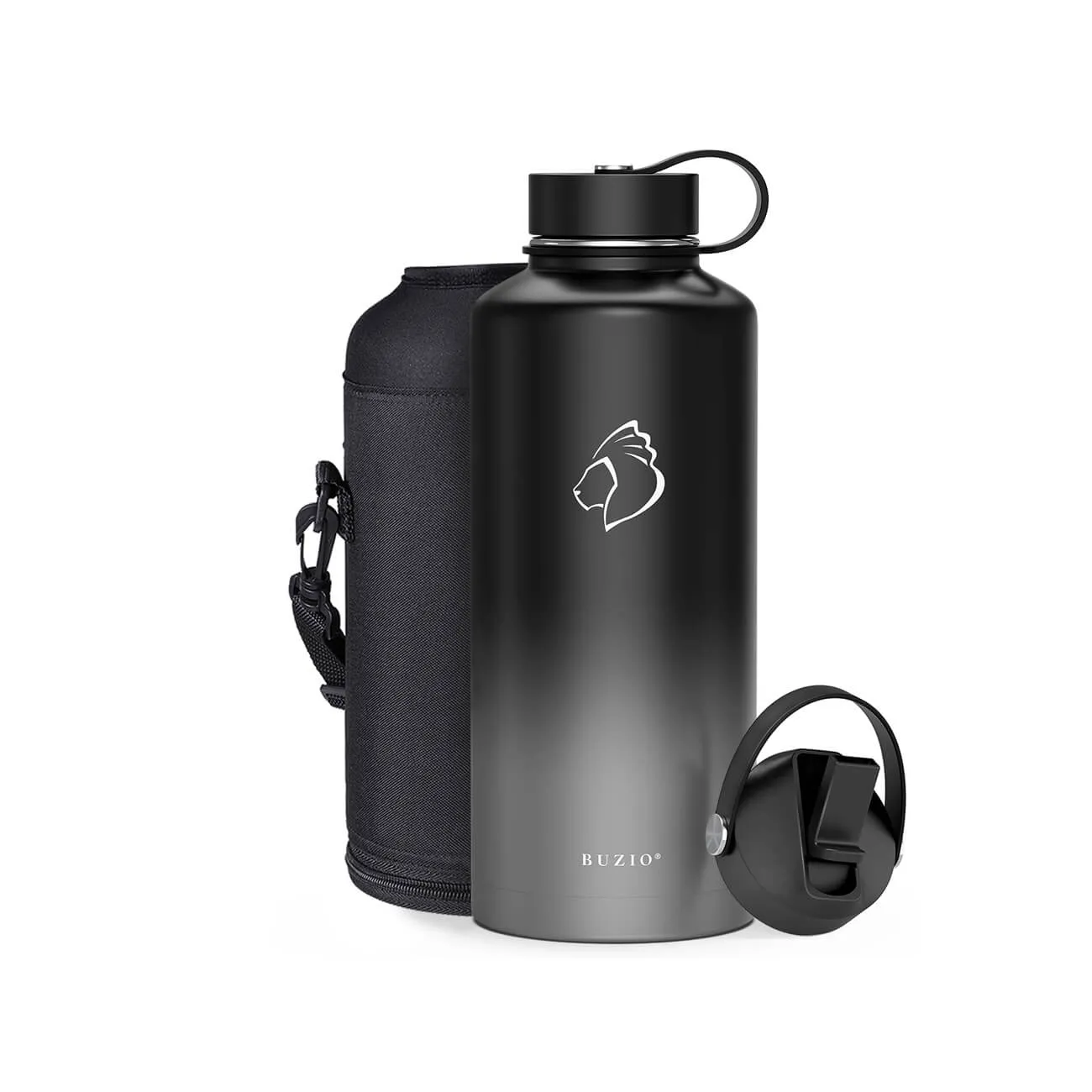 Duet Series Insulated Water Bottles with 2 Lids | 22oz- 128oz