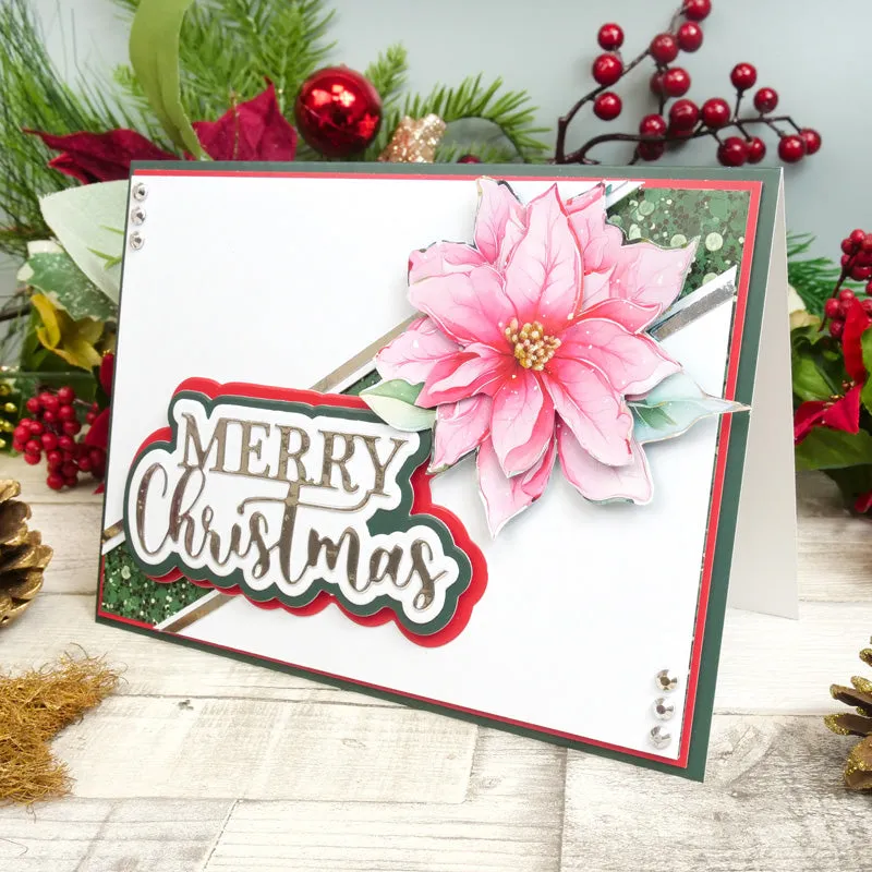 Duo Design Paper Pads - Festive Flowers & Seasonal Sparkle