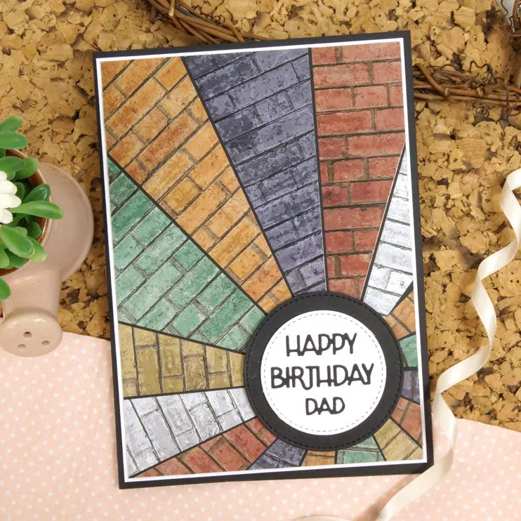 Duo Design Paper Pads - Industrial Textures & Beautiful Brick