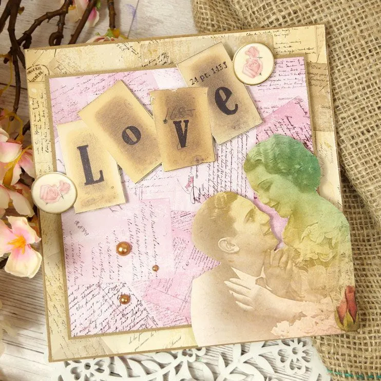 Duo Design Paper Pads - Lovely Ladies & Handwritten Letters